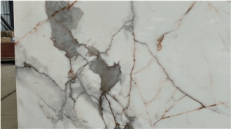 Calacatta Gold Printed Quartz Slabs