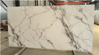 Calacatta Gold Printed Quartz Slabs