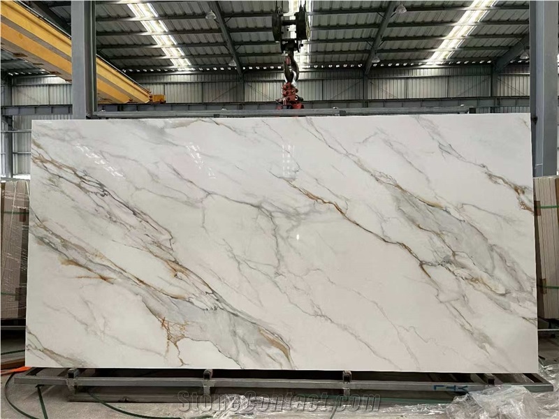 Full Body Calacatta Gold  Sintered Stone Slabs