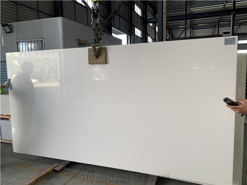 1600 Super White Quartz Slabs