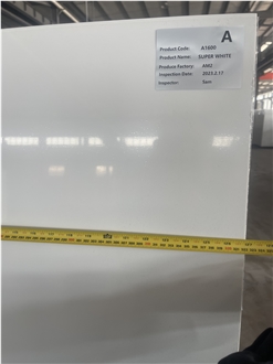 1600 Super White Quartz Slabs