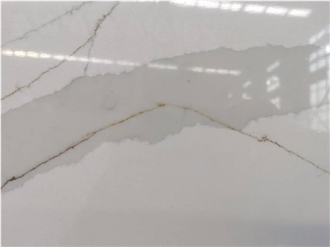 1804B Callacatta White Artificial Stone Slabs