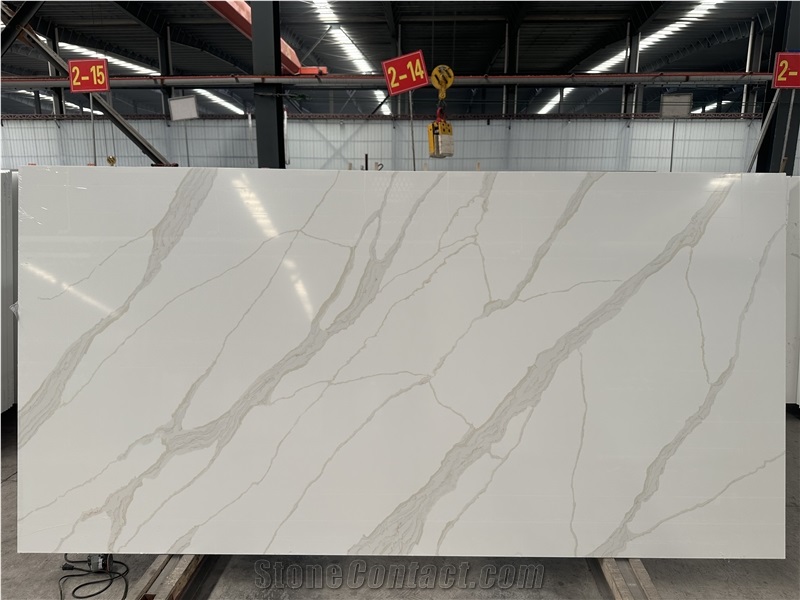 Alpine White Sintered Stone Slabs  3212L-01
