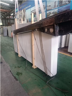 Alpine White Sintered Stone Slabs  3212L-01