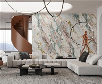 FOUR SEASONS PINK GREEN Sintered Stone Slabs