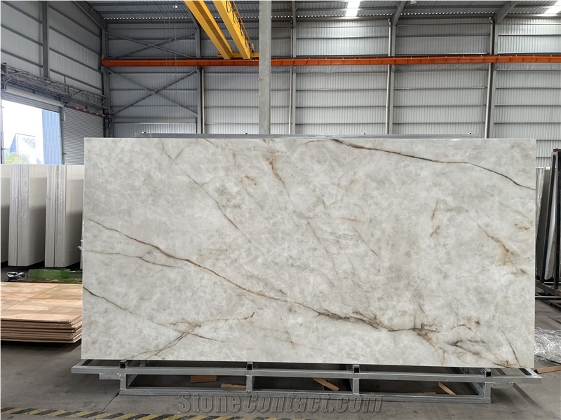 Golden Jasper Sintered Stone Matt Slabs