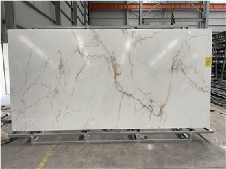Italian Platinum Flower Skin Facial Sintered Stone Slabs