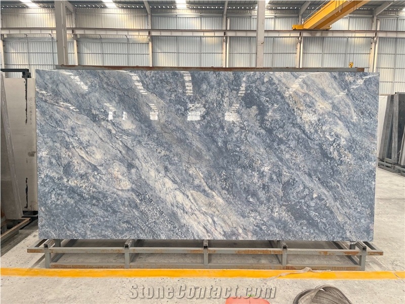 Star Blue Sintered Stone Slabs 3212L