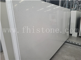 Galaxy White Quartz Solid Surface Quartz Slabs