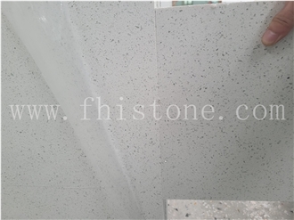 Galaxy White Quartz Solid Surface Quartz Slabs
