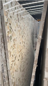 Light Transmitting Terrazzo Backlit Slabs