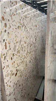 Light Transmitting Terrazzo Backlit Slabs