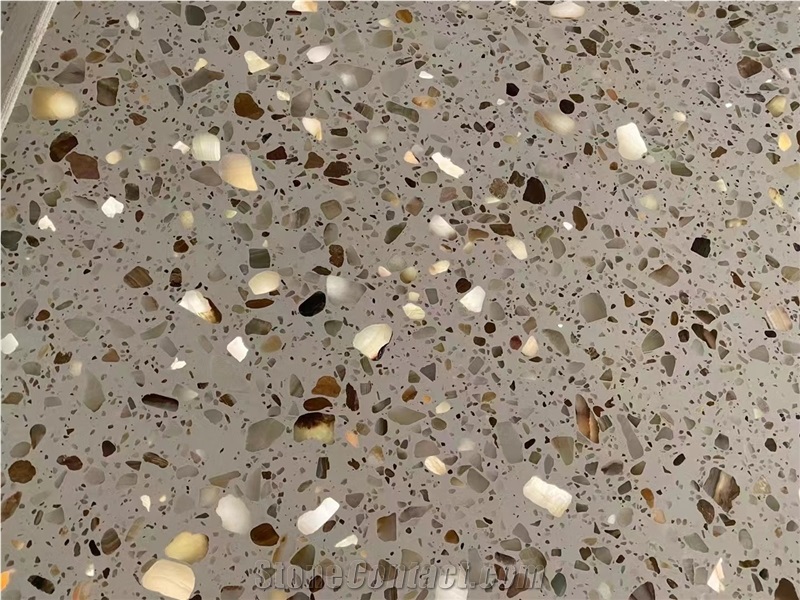 Light Transmitting Terrazzo Backlit Terrazzo Tiles