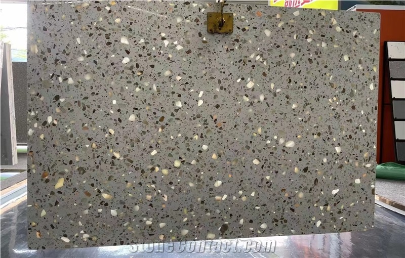 Light Transmitting Terrazzo Backlit Terrazzo Tiles