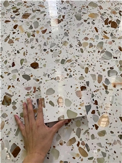 Light Transmitting Terrazzo Backlit Terrazzo Tiles