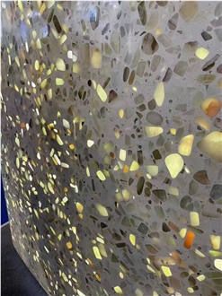 Light Transmitting Terrazzo Slab Tile Hotsale Terrazzo Tiles Light Transmitting Terrazzo Slab Tile Hotsale Terrazzo Tiles