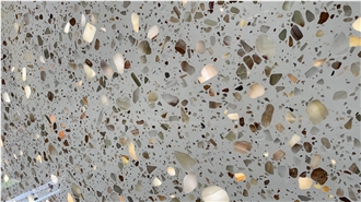Light Transmitting Terrazzo Terrazzo Floor Tiles Light Transmitting Terrazzo Terrazzo Floor Tiles