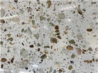 Light Transmitting Terrazzo  Terrazzo Floor Tiles