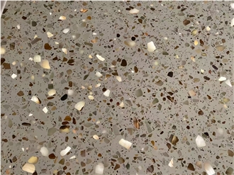 Light Transmitting Terrazzo Translucent Terrazzo Pedestal Columns