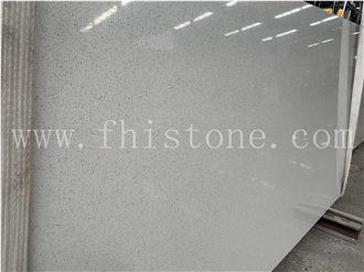 White Galaxy Jumbo Quartz Slabs
