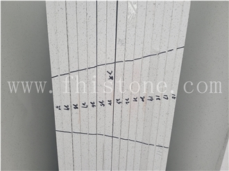 White Galaxy Jumbo Quartz Slabs
