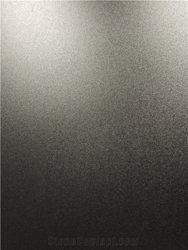 China Nero Assoluto Matt 15Mm Sintered Stone Tiles