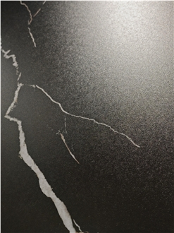 China Sahara Noir Black Matt 15Mm Porcelain Slabs