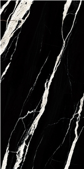 Chinese Nero Marquina Matt 15Mm Sintered Stone Slabs