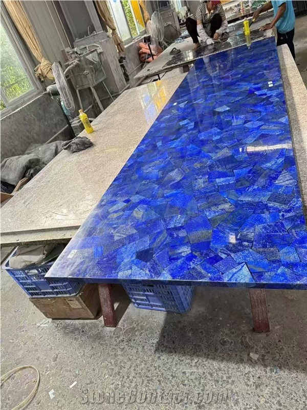 Semiprecious Stone Slabs For High-End Home Decoration