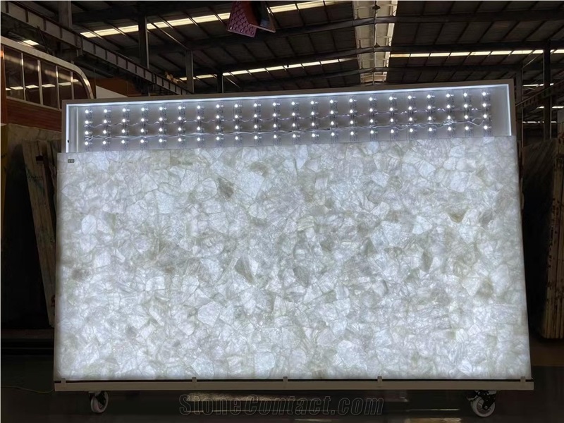 Semiprecious Stone Slabs For Interior Home Decoration