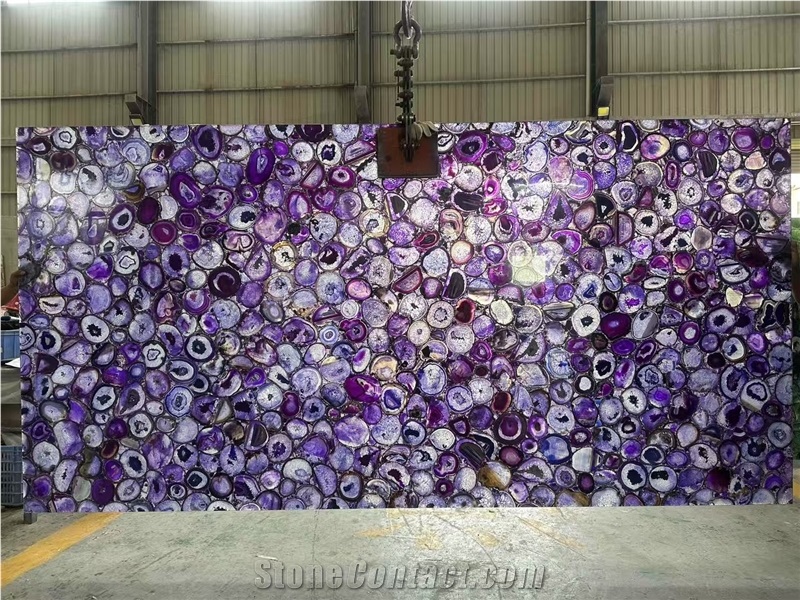 Semiprecious Stone Slabs For Interior Home Decoration