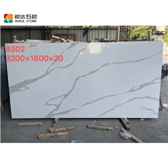 Calacatta White Artificial Quartz Slabs