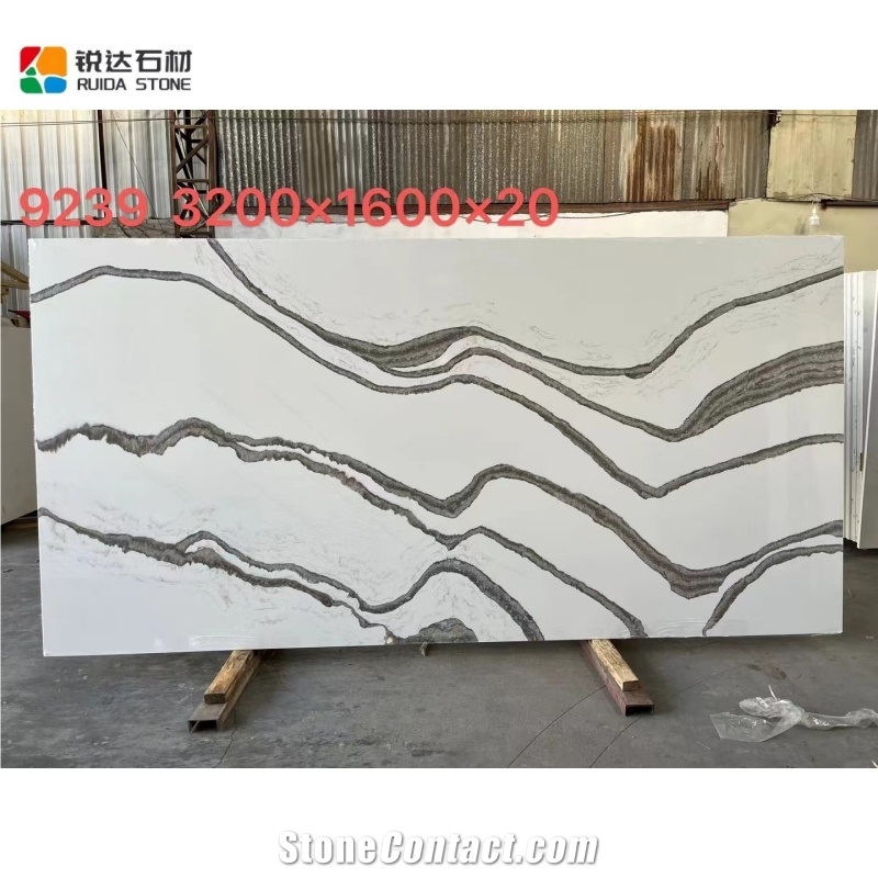 China Supplier Bathroom Artificial Quartz Slabs