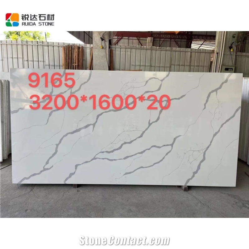 China Supplier Bathroom Artificial Quartz Slabs