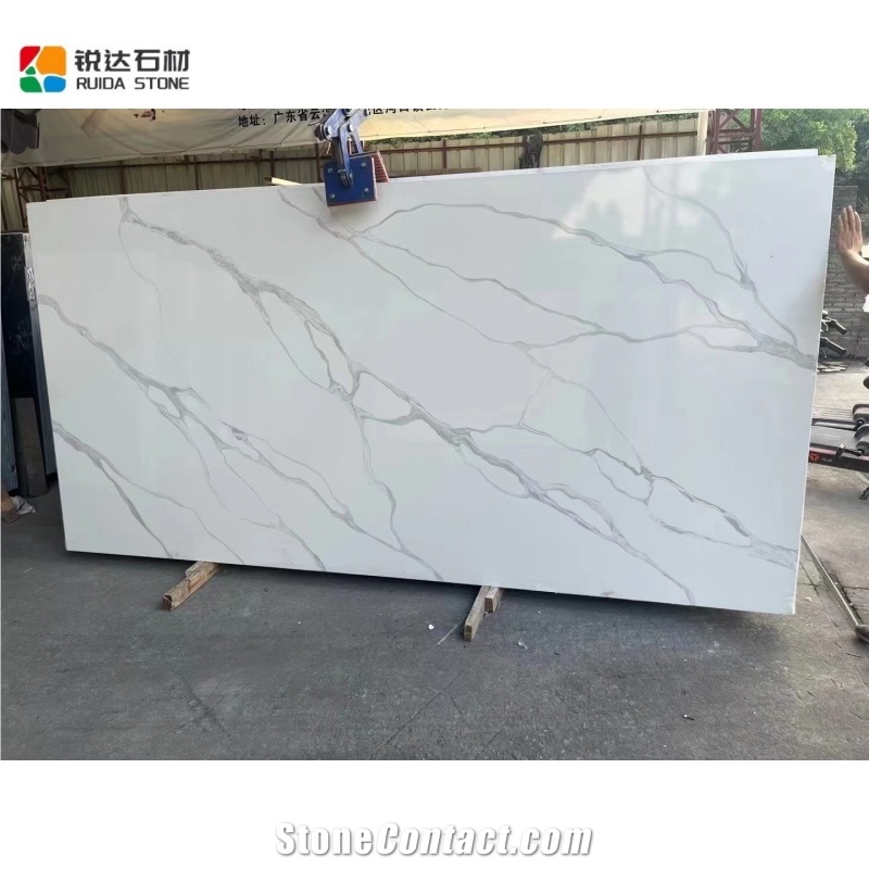 Wall Display Manufacturer Big Artificial Quartz Slabs