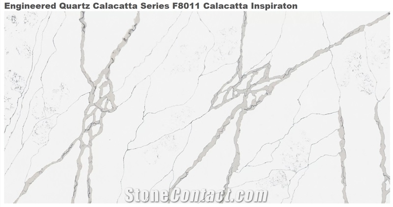 Engineered Quartz Calacatta Series F8011