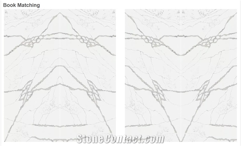 Engineered Quartz Calacatta Series F8011