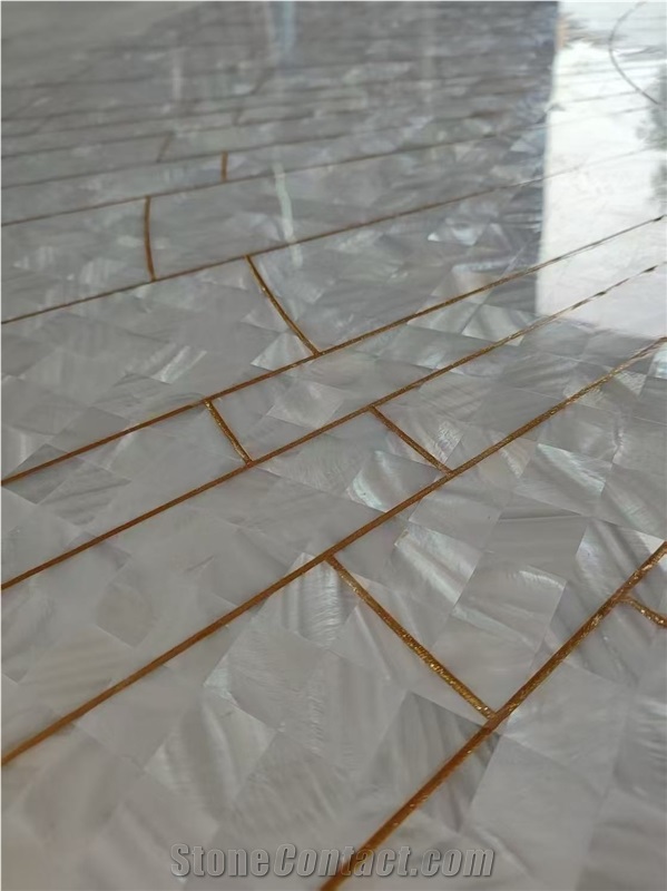 Mother Of Pearl Mosaic Panel Pattern Mosaic