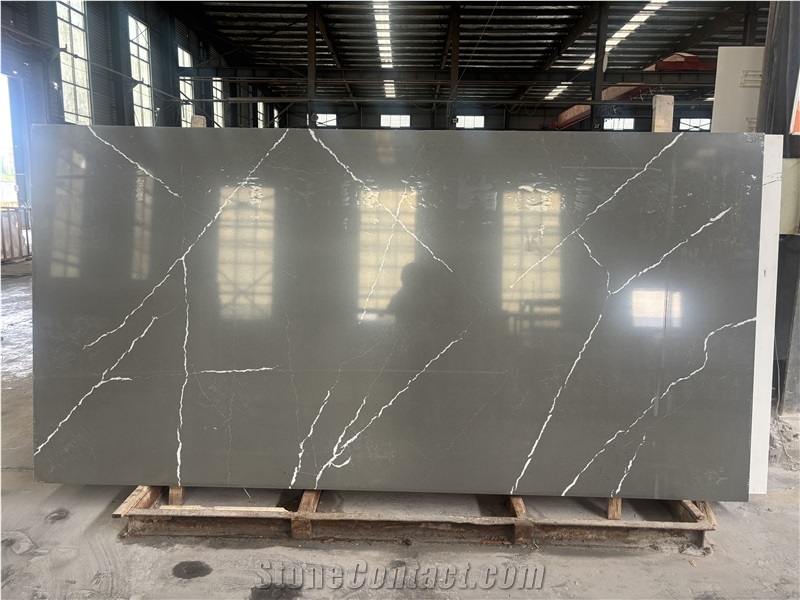 Quartz Slab Artificial Stone Slabs Pattern 6-Y021