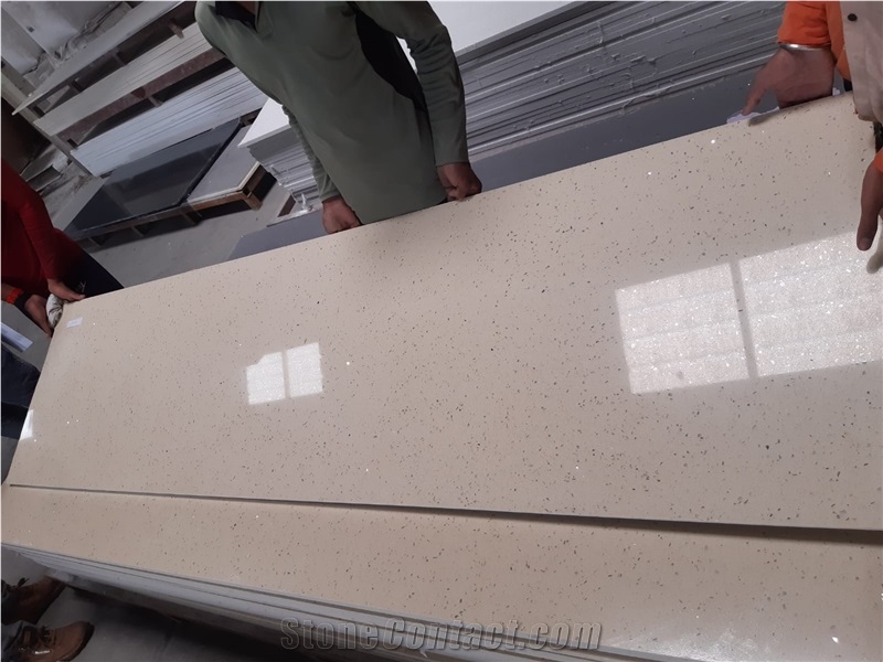 IVORY BEIGE Quartz Slabs