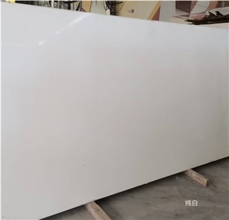 Hot Sale Cheap Pure White Quartz Slabs For Indoor Design