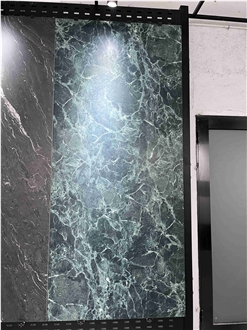 Blue Wall Floor Sintered Stone Slabs