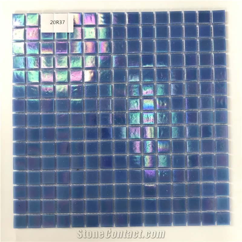 Bright Colorful Glass Mosaic Tiles