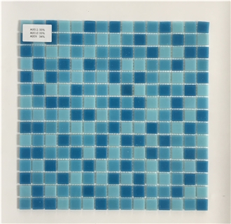 Bright Colorful Glass Mosaic Tiles