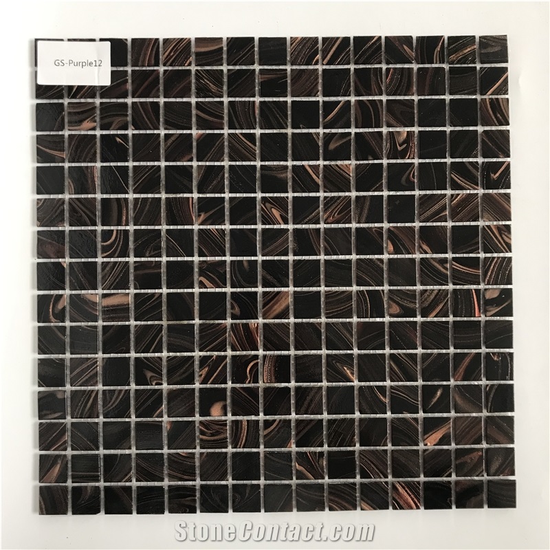 Bright Colorful Glass Mosaic Tiles