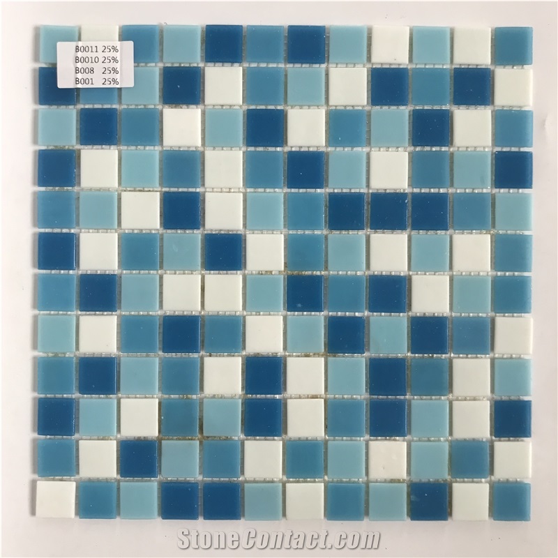 Bright Colorful Glass Mosaic Tiles