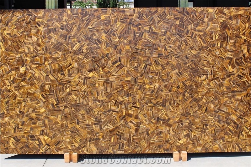 Brown Semiprecious Stone Slabs
