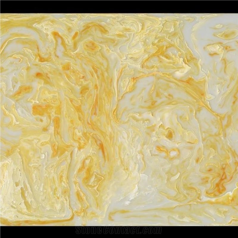 Colorful Artificial Onyx Composite Stone Panels