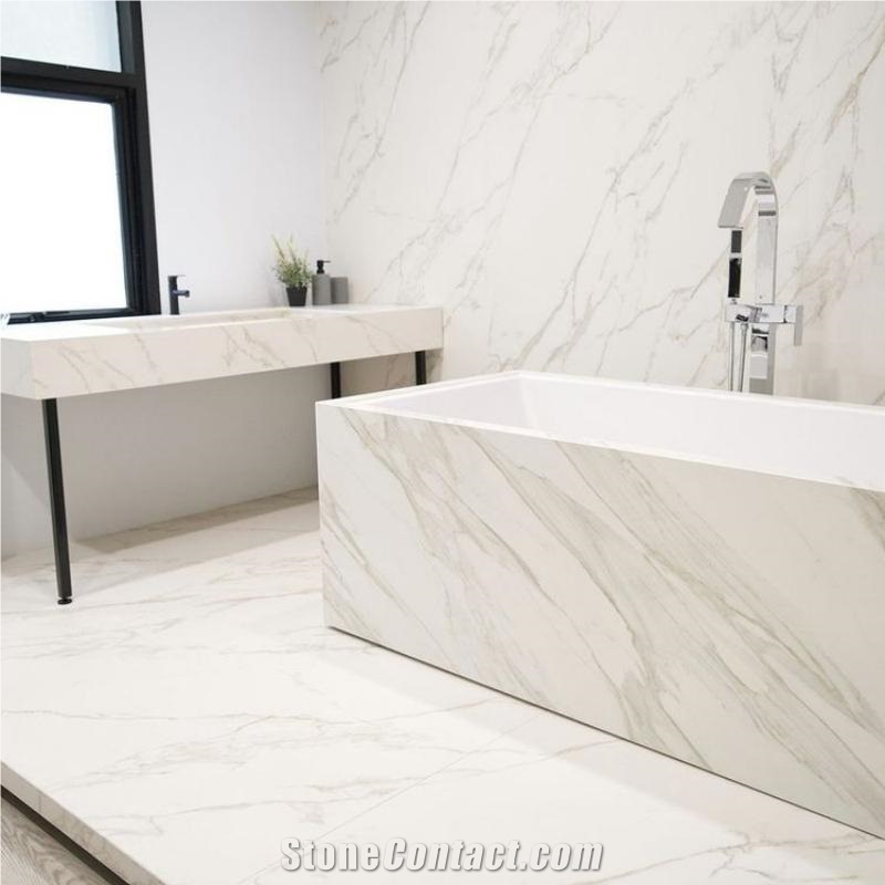 Durable Sintered Marble Look Sintered Stone