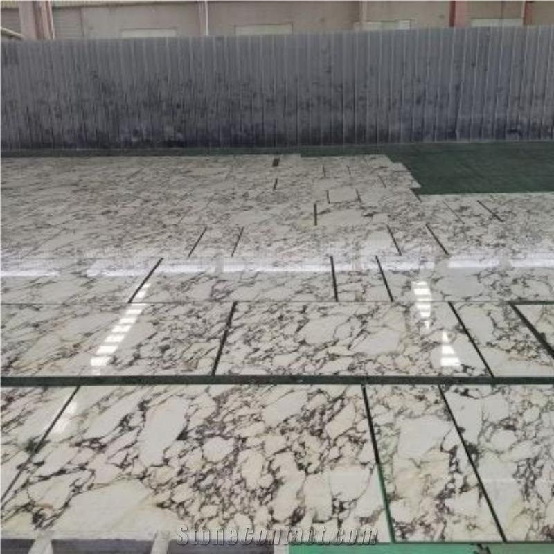 Floor Calacatta Viola Sintered Stone Slabs